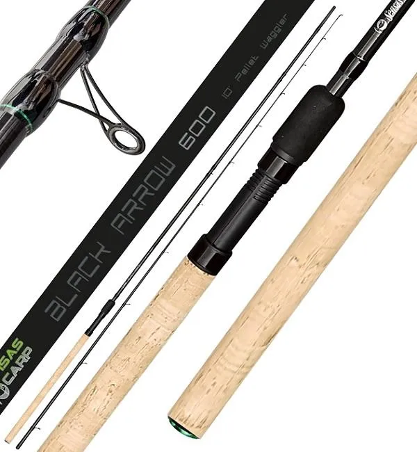 NextFish - Horgász webshop és horgászbolt - Sensas Waggler Black Arrow 600 Pellet 300 3m 18g feeder, picker horgászbot