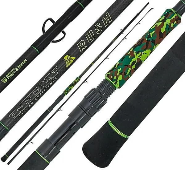 NextFish - Horgász webshop és horgászbolt - PEZON & MICHEL Titan Rush 2,40m 35-180g harcsázó és tengeri horgászbot