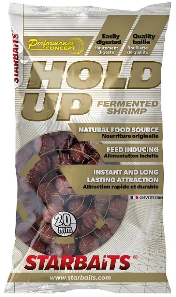 NextFish - Horgász webshop és horgászbolt - Hold Up Fermented Shrimp - Bojli 1kg 20mm