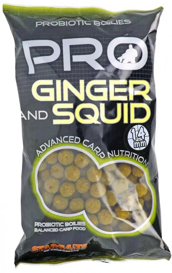 NextFish - Horgász webshop és horgászbolt - Pro Ginger Squid - Bojli 1kg 14mm