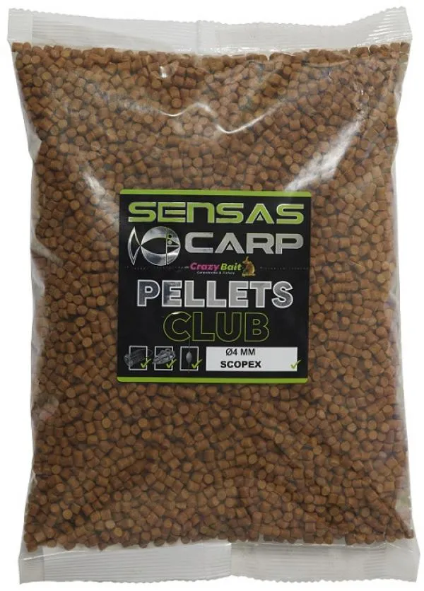 NextFish - Horgász webshop és horgászbolt - Pellet Club Scopex 10kg 4mm