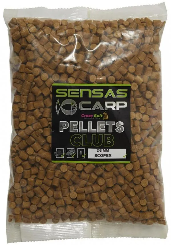 NextFish - Horgász webshop és horgászbolt - Pellet Club Scopex 10kg 8mm