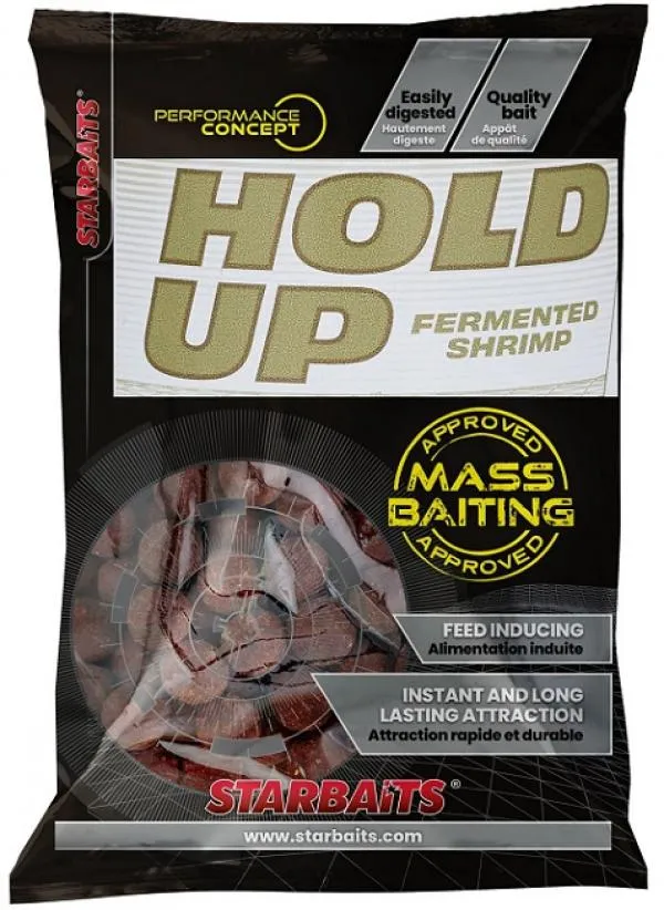 NextFish - Horgász webshop és horgászbolt - Mass Baiting Boilies Hold Up Fermented Shrimp 14mm 3kg