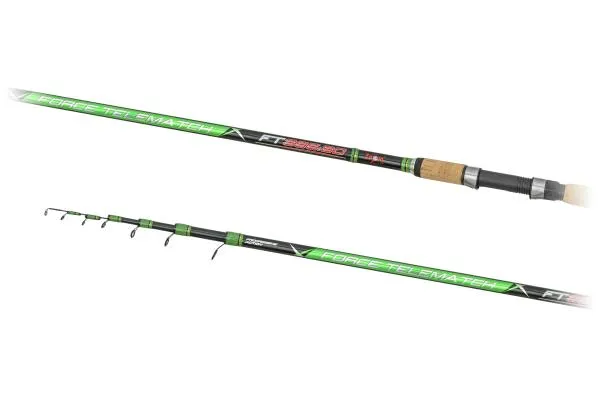 NextFish - Horgász webshop és horgászbolt - CARP ZOOM Force Telematch, 395 cm, 10-80 g, 5 részes match bot