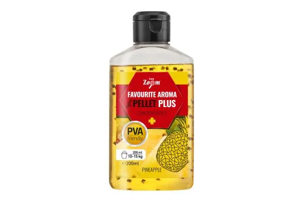 NextFish - Horgász webshop és horgászbolt - CZ Favourite folyékony aroma pellettel, ananász, 200 ml