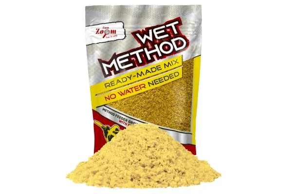 NextFish - Horgász webshop és horgászbolt - CZ Wet Method készre kevert etetőanyag, édes barack, 850 g