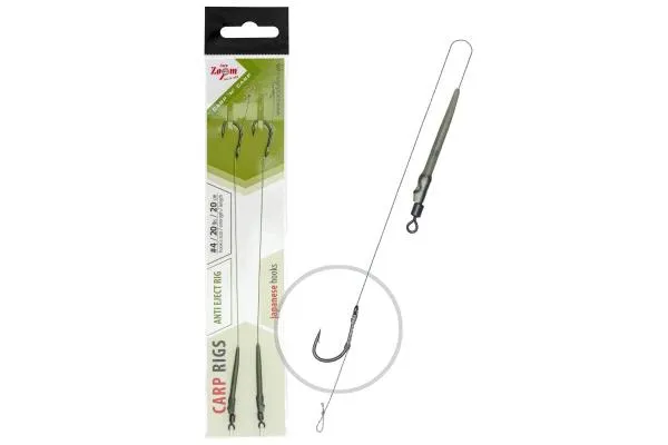 NextFish - Horgász webshop és horgászbolt - CZ Anti Eject Rig bojlis előke, 20 cm, #2, 2 db