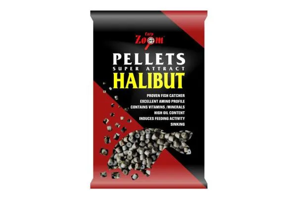 NextFish - Horgász webshop és horgászbolt - CarpZoom Fúrt halibut pellet, 15 mm, 5 kg Etető Pellet 