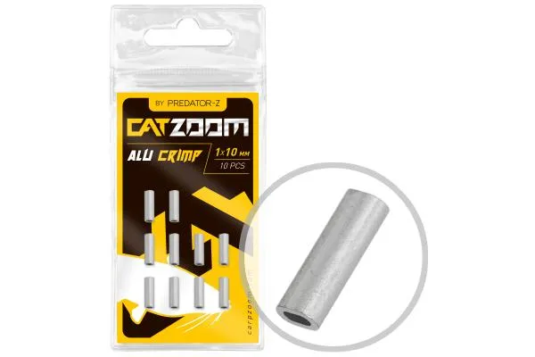 NextFish - Horgász webshop és horgászbolt - PZ Catzoom krimpelő hüvely, o1x10 mm, 10 db