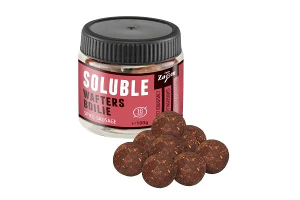 NextFish - Horgász webshop és horgászbolt - CZ Oldódó wafters bojli, o18 mm, 
fűszeres kolbász, 100 g