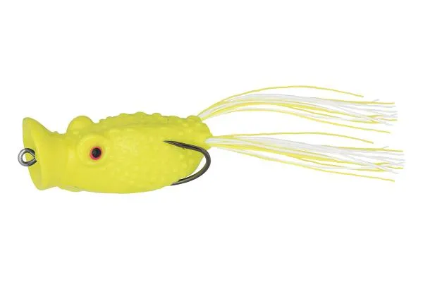 NextFish - Horgász webshop és horgászbolt - PZ Popper Frog békautánzat, 6 cm, 16 g, sárga