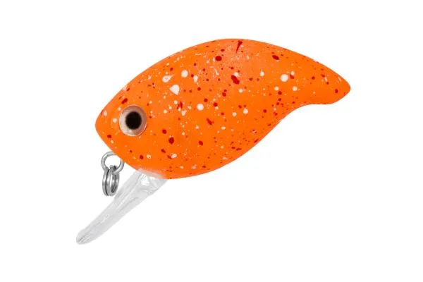 NextFish - Horgász webshop és horgászbolt - PZ Tiny Fish wobbler, 3 cm, 2,4 g, narancs, úszó