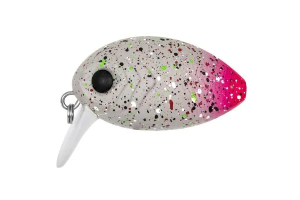 NextFish - Horgász webshop és horgászbolt - PZ UL Bug wobbler, 3,2 cm, 3,5 g, fehér, rózsaszín, úszó