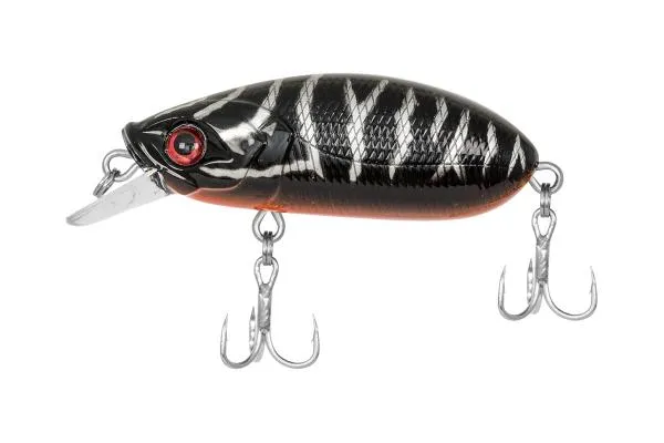 NextFish - Horgász webshop és horgászbolt - PZ Beetle wobbler, 5 cm, 7,8 g, fekete, fehér, úszó