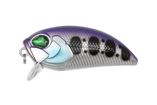 NextFish - Horgász webshop és horgászbolt - PZ Angry Crank wobbler, 5 cm, 8 g, lila, fehér, fekete, úszó