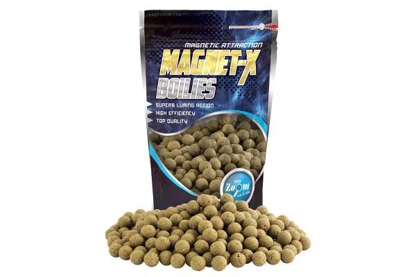 NextFish - Horgász webshop és horgászbolt - CarpZoom Magnet-X 20mm, eper, halas, 800g extra minőségű etető bojli