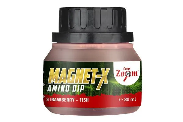 NextFish - Horgász webshop és horgászbolt - CZ Magnet-X Amino Dip, eper, halas, 80 ml