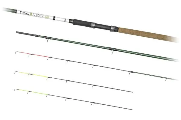 NextFish - Horgász webshop és horgászbolt - CARP ZOOM Trend II Feeder , 360 cm, 160 g, 3+3 részes feeder,picker horgászbot