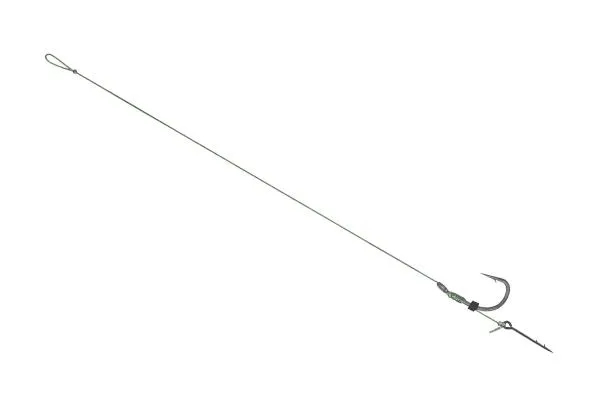 NextFish - Horgász webshop és horgászbolt - FC Power Feeder Rig KO.5 kötött method előke, 10 cm, #8; 10 mm; o0,18 mm, 5 db