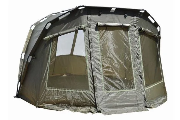 NextFish - Horgász webshop és horgászbolt - Carp Zoom Frontier Bivvy sátor és sátortakaró, 290x290x163 cm