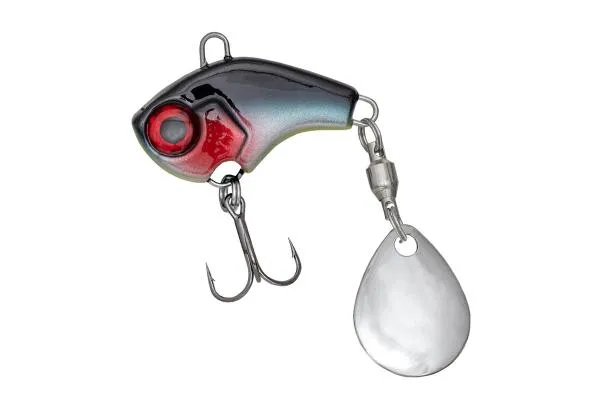 NextFish - Horgász webshop és horgászbolt - Predator-Z Metal Viber műcsali, 2,8 cm, 10 g, fekete, ezüst