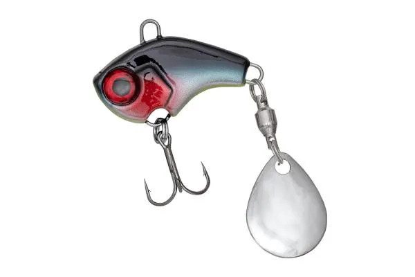 NextFish - Horgász webshop és horgászbolt - Predator-Z Metal Viber műcsali, 3,4 cm, 20 g, fekete, ezüst