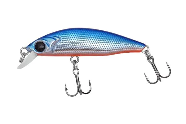 NextFish - Horgász webshop és horgászbolt - Predator-Z Baby Perch wobbler, 4,5 cm, 3 g, kék, lassan süllyedő