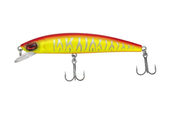 NextFish - Horgász webshop és horgászbolt - Predator-Z Arrow Minnow wobbler, 9 cm, 9,2 g, fluo sárga, csíkos, úszó