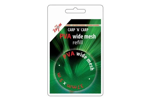 NextFish - Horgász webshop és horgászbolt - CZ PVA Wide Mesh utántöltő, o37 mm x 5 m