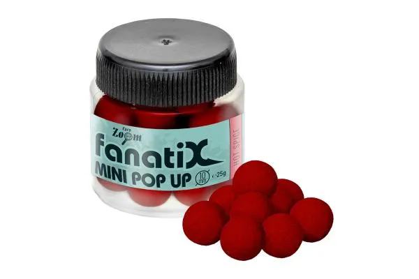 NextFish - Horgász webshop és horgászbolt - CarpZoom Fanati-X Mini Pop Up horogcsali, 10 mm, csípős fűszeres, 25g Popup