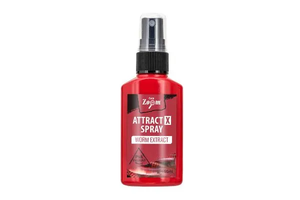 NextFish - Horgász webshop és horgászbolt - CarpZoom AttractX aroma spray, féreg kivonat, 50 ml