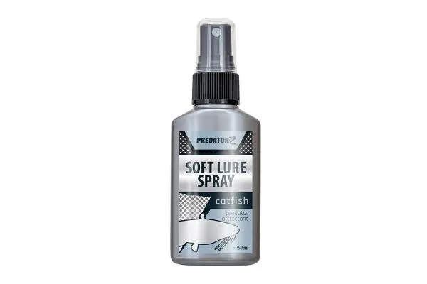 NextFish - Horgász webshop és horgászbolt - Predator-Z Gumihal, twister aroma spray, harcsa, 50 ml