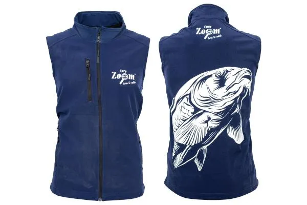 NextFish - Horgász webshop és horgászbolt - Carp Zoom S sötétkék Női softshell mellény