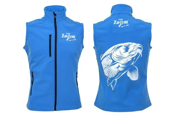 NextFish - Horgász webshop és horgászbolt - Carp Zoom S világoskék Férfi softshell mellény