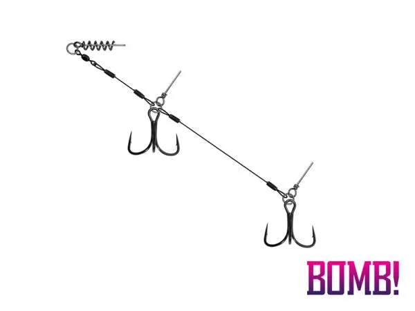 NextFish - Horgász webshop és horgászbolt - BOMB! Twisto MultiTRAP / 1db-#2 / 10cm / 14 kg