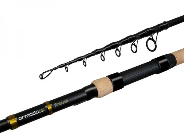 NextFish - Horgász webshop és horgászbolt - Delphin ARMADA NX TRAVEL BlackWay Cork-300cm/3.00lbs teleszkópos horgászbot