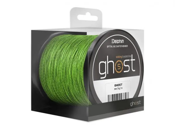 NextFish - Horgász webshop és horgászbolt - Delphin GHOST 4+1/ zöld-0,16mm 8,2kg 200m