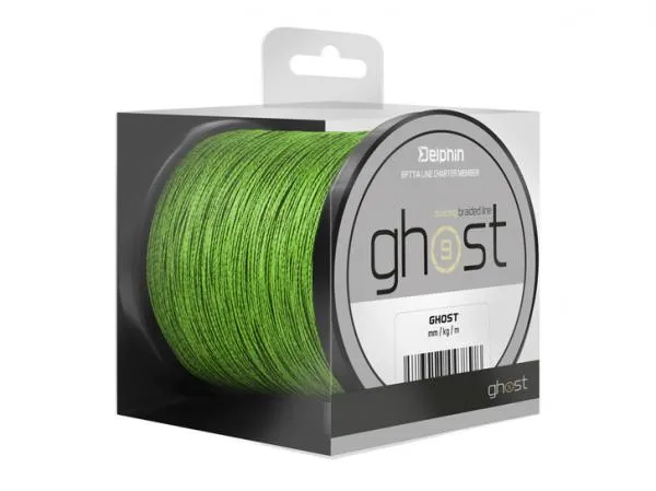 NextFish - Horgász webshop és horgászbolt - Delphin GHOST 8+1/ zöld-0,16mm 8,2kg 200m