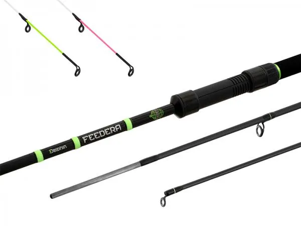 NextFish - Horgász webshop és horgászbolt - Delphin FEEDERA + 2 spicc-300cm/100g/3 rész