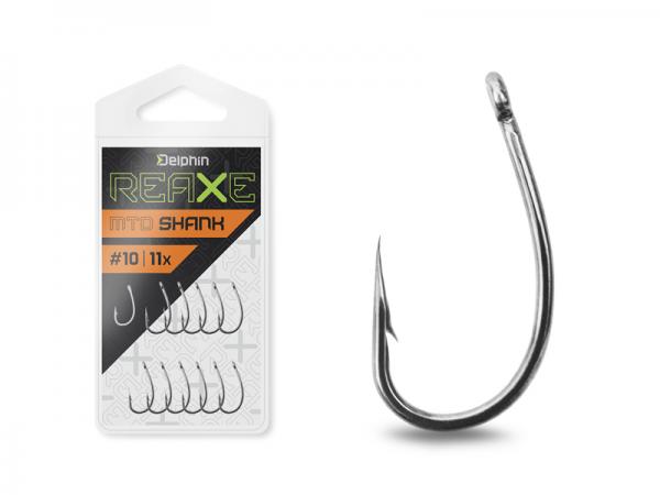 NextFish - Horgász webshop és horgászbolt - Horog Delphin REAXE MTD SHANK / 11db-#10