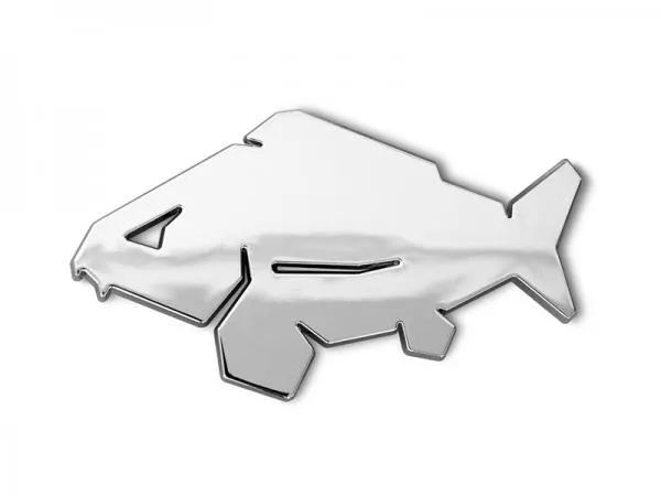 NextFish - Horgász webshop és horgászbolt - Delphin CARP 3D matrica króm-króm