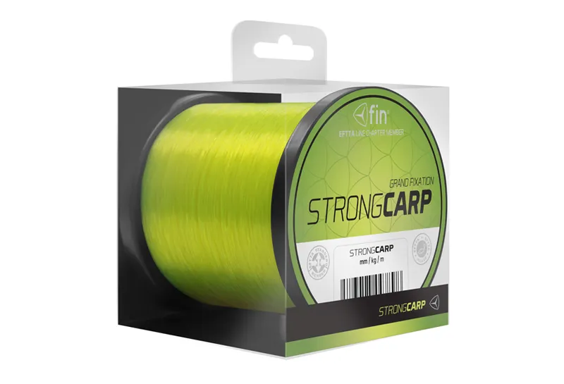 NextFish - Horgász webshop és horgászbolt - FIN STRONG CARP monofil zsinór 1200m/sárga-0,28mm