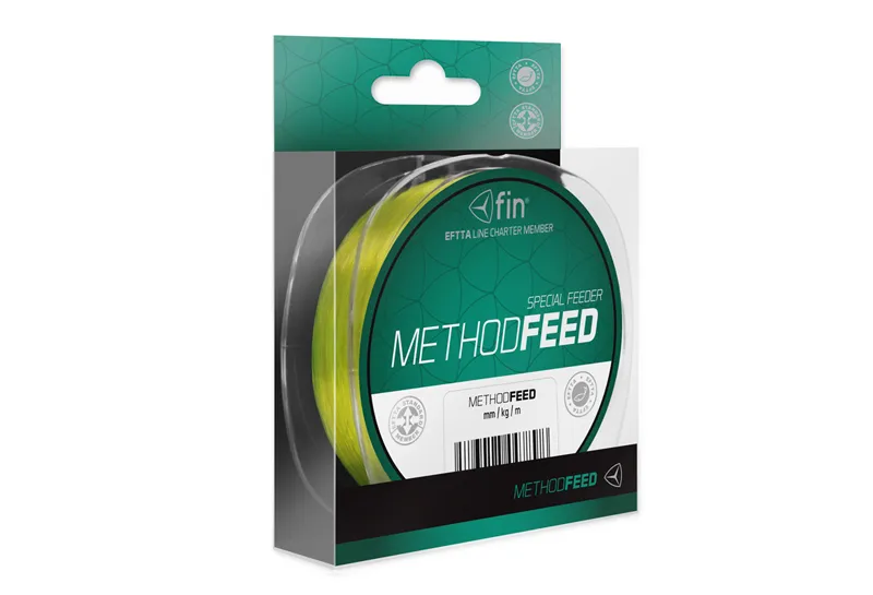 NextFish - Horgász webshop és horgászbolt - FIN METHOD FEED monofil zsinór 150m/sárga-0,14mm