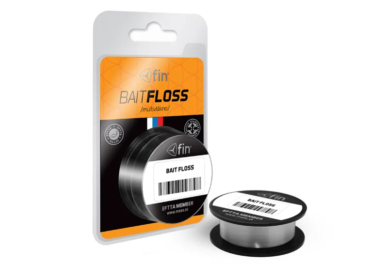 NextFish - Horgász webshop és horgászbolt - Delphin HOOK LINE BAIT FLOSS 20m/fehér-20lbs fonott előkezsinór