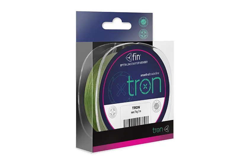 NextFish - Horgász webshop és horgászbolt - fin TRON zöld / 300m-0,05mm 5lbs fonott zsinór