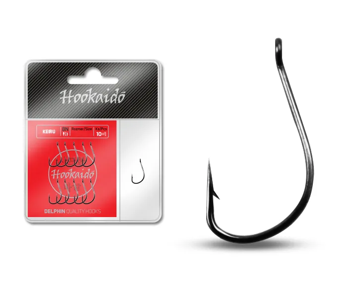 NextFish - Horgász webshop és horgászbolt - Horog Delphin HKD KEIRU ring / 10+1db-BN/6