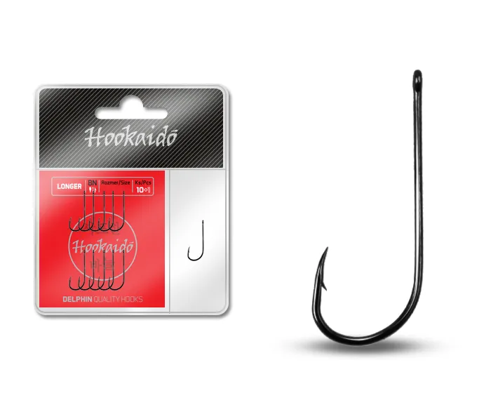 NextFish - Horgász webshop és horgászbolt - Horog Delphin HKD LONGER ring / 10+1db-BN/4