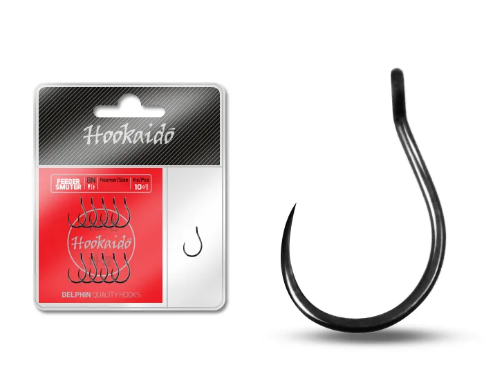 NextFish - Horgász webshop és horgászbolt - Horog Delphin HKD Feeder SMUTER ring / 10+1db-TEFCON/6