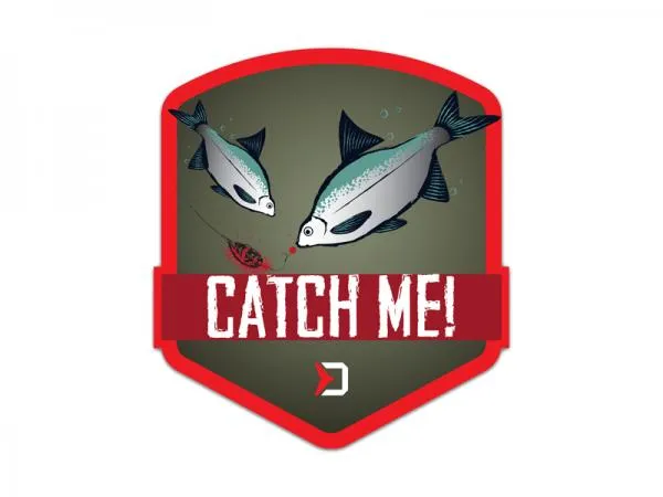 NextFish - Horgász webshop és horgászbolt - Öntapadó Delphin CatchME! FEEDER-9x8cm