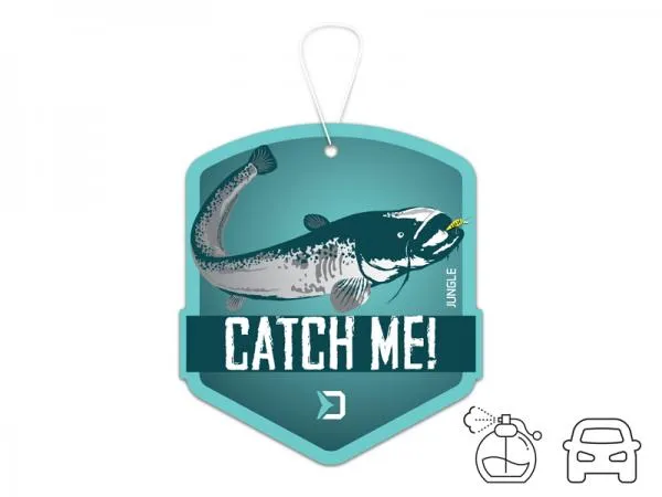 NextFish - Horgász webshop és horgászbolt - Autó illatosító Delphin CatchME! HARCSA-Wilder AT